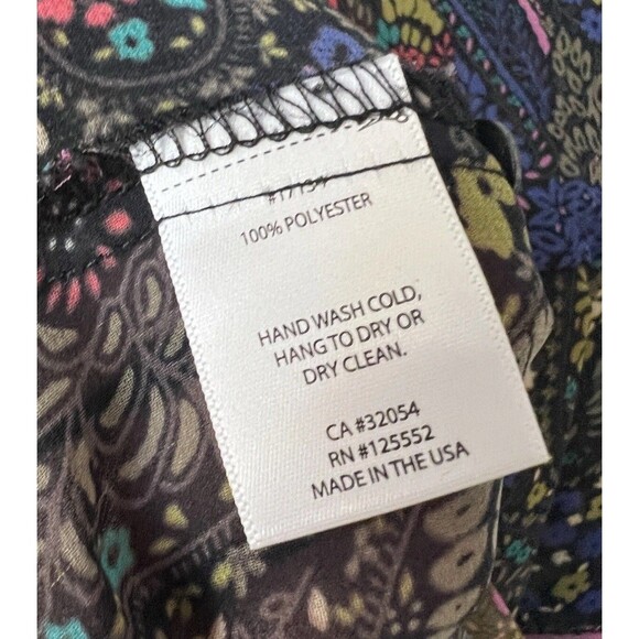 Anthropologie Dolan Peasant Odessa Blouse Paisley Print Size Small - Picture 6 of 7